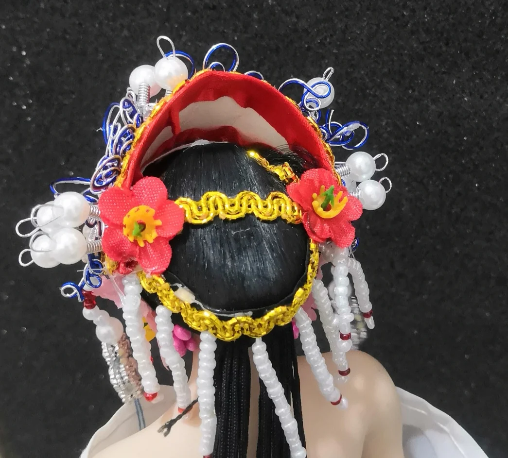 

1/6 Scale The Quintessence of Beijing Opera Female Head Sculpture Fit 12" Soldier Action Figure Body