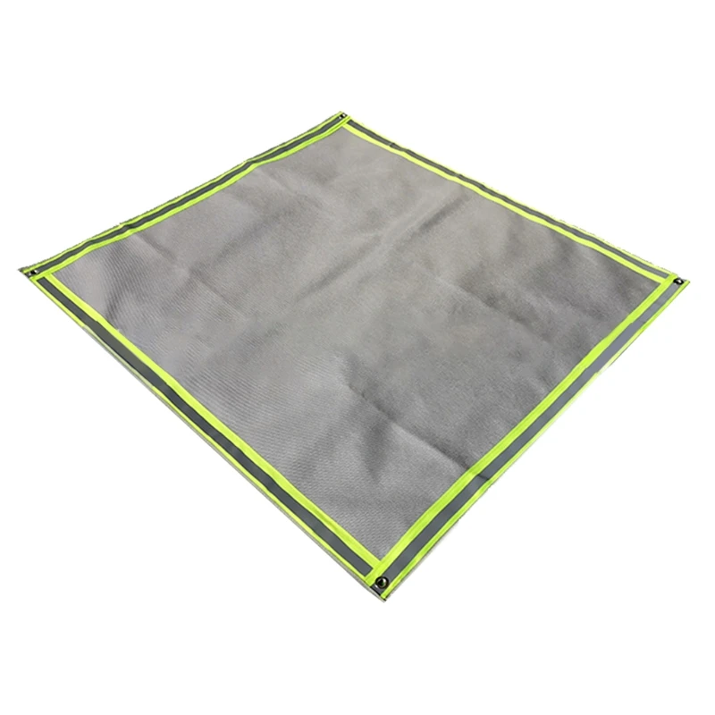 

Fire Pit Mat Protection Grill Mat and Fireproof Mat Deck Protector for Wood Burning Fire Pit Gas Fire Pit Charcoal Grill Q1FD