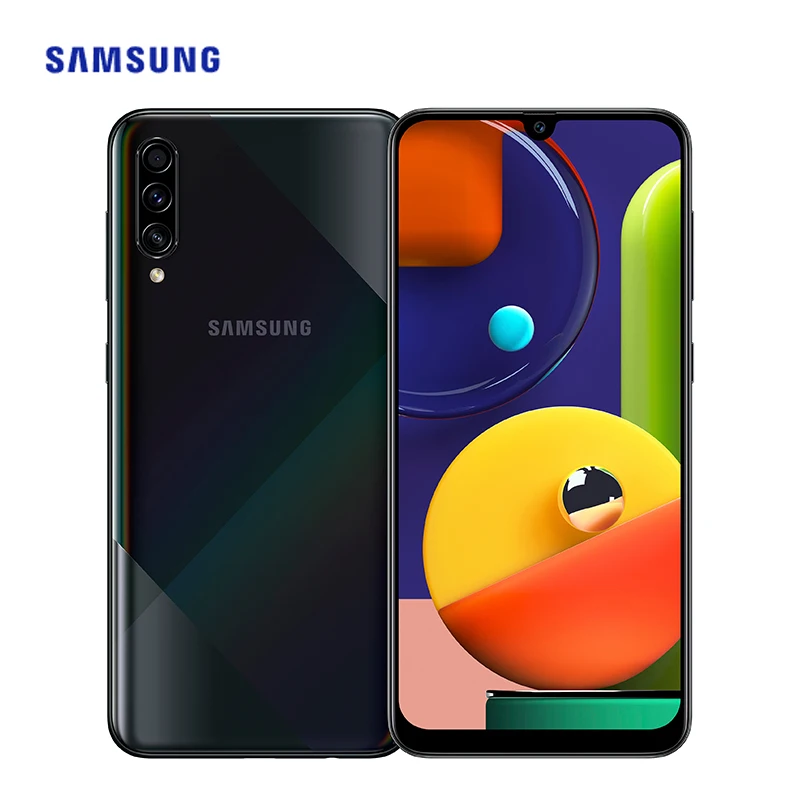 Мобильный телефон Samsung Galaxy A50s/A70/A8S Exynos восемь ядер задняя камера 48 МП 4000 мАч NFC -