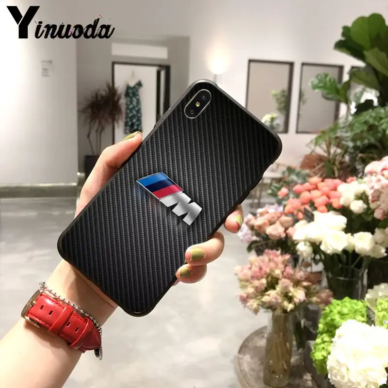 Yinuoda красный и синий mw черный мягкий чехол для телефона iPhone X XS MAX 6 6S 7 7plus 8 8Plus 5 5S XR