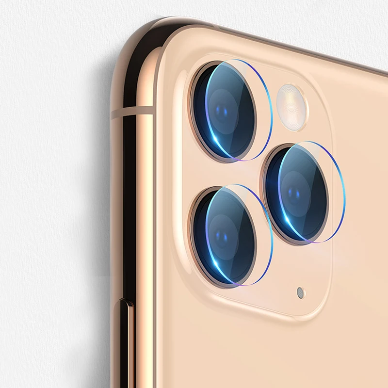Для iPhone X XS MAX 8 7 Plus закаленное стекло+ металлический задний объектив защитное кольцо для камеры Защитная пленка для экрана для iPhone 11 Pro Max XR