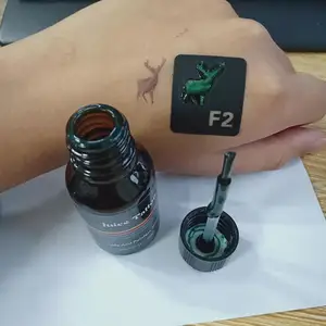 Набор чернил для трафареты для Временной Татуировки