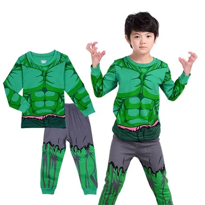 Hulk Детская пижама для сна- костюм Дарта Вейдера. Размеры 2-6T - Цвет: Hulk