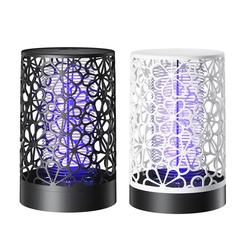 

Mosquito Killer Trap LED Night Light Flower Basket Mesh Lamp USB Charging Bug Insect Lights Killing Pest Repeller Camping Light