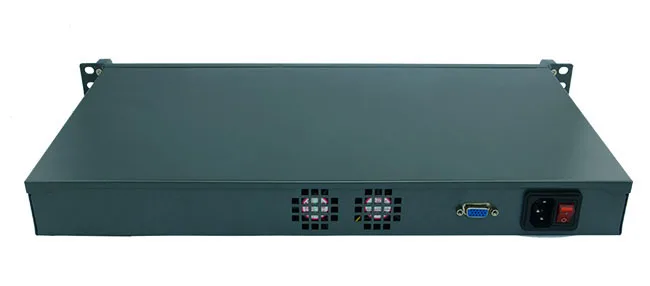 Причастником Intel Celeron J1900 четырехъядерный сетевой сервер 1U Rackmount с 4 Intel Lan брандмауэром маршрутизатор PfSense 4 Гб Ram 64 Гб SSD
