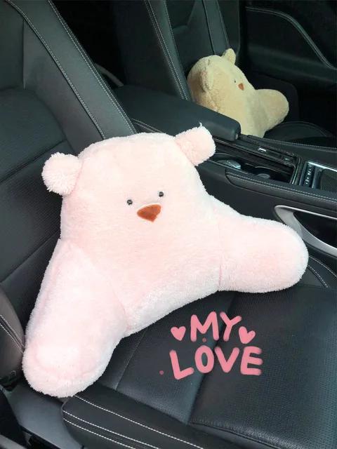 teddy bear back support cushion