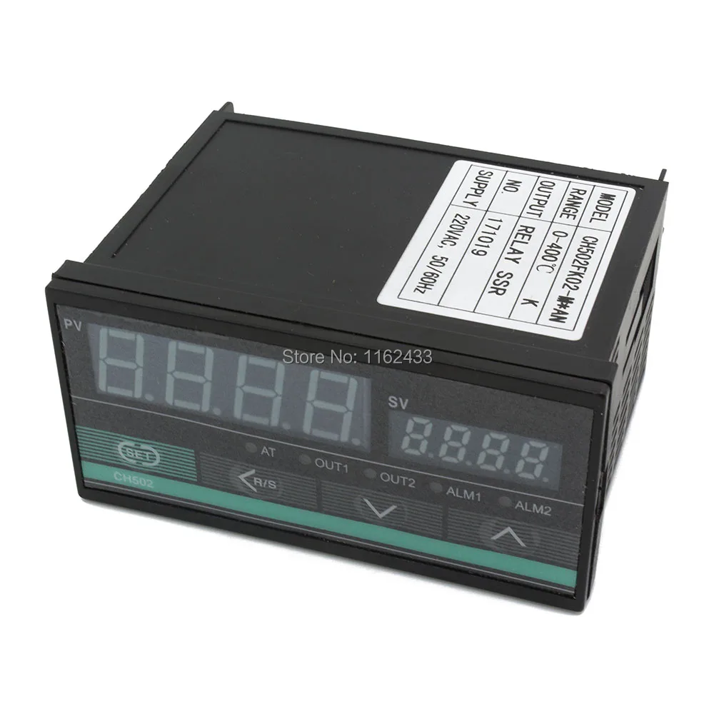 CH502 короткое реле чехол + SSR выход цифровой PID регулятор температуры|control motor|controller