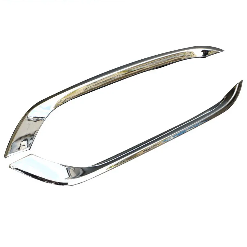 1 пара автомобильных хромированных передних противотуманных фар декоративная