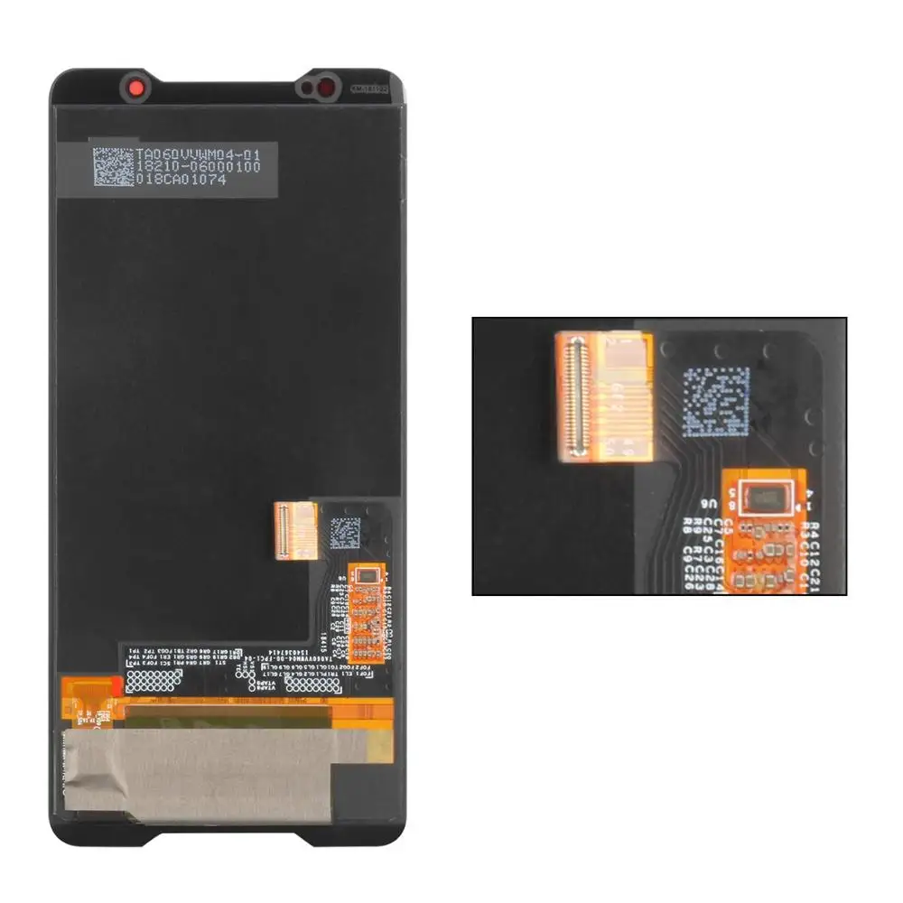 original 6 0amoled for asus rog phone zs600kl lcd display touch screen assembly frame for asus zs600kl amoled display assembly free global shipping