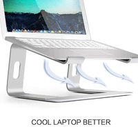 aluminum laptop stand notebook riser holder for macbook air ipad pro dell hp lenovo xiaomi computer tablet support accessories