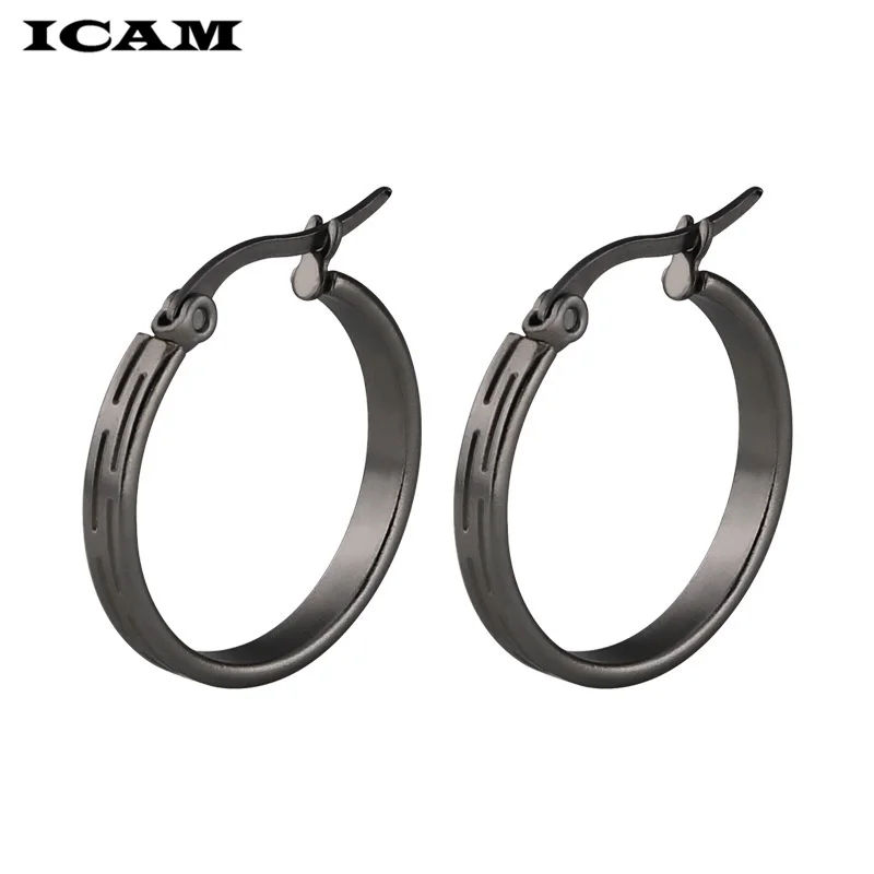Серьги-кольца ICAM 4 цвета | Украшения и аксессуары