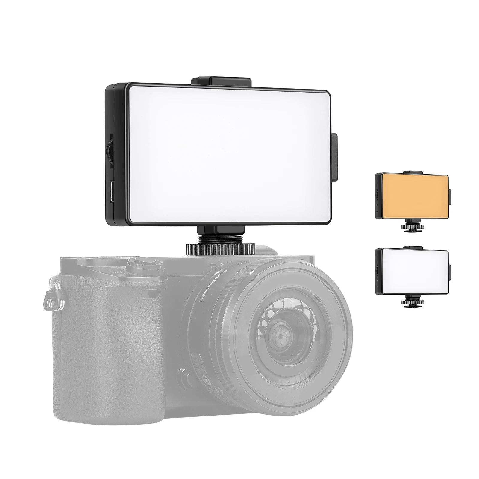 

PULUZ 104 LED 3200K - 5600K Dimmable Video Light DSLR Camera Studio Light on-Camera Photography Lighting Fill Light for Canon