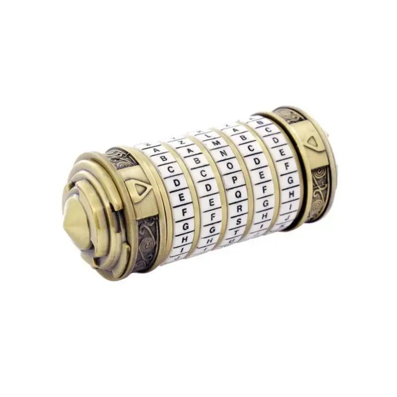 Креативный Ретро подарок ко Дню Святого Валентина цилиндрический замок с кодом