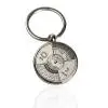 50 Years Calendar Sun Moon Carving Gift Metal Keyring Perpetual Keychain Ring |