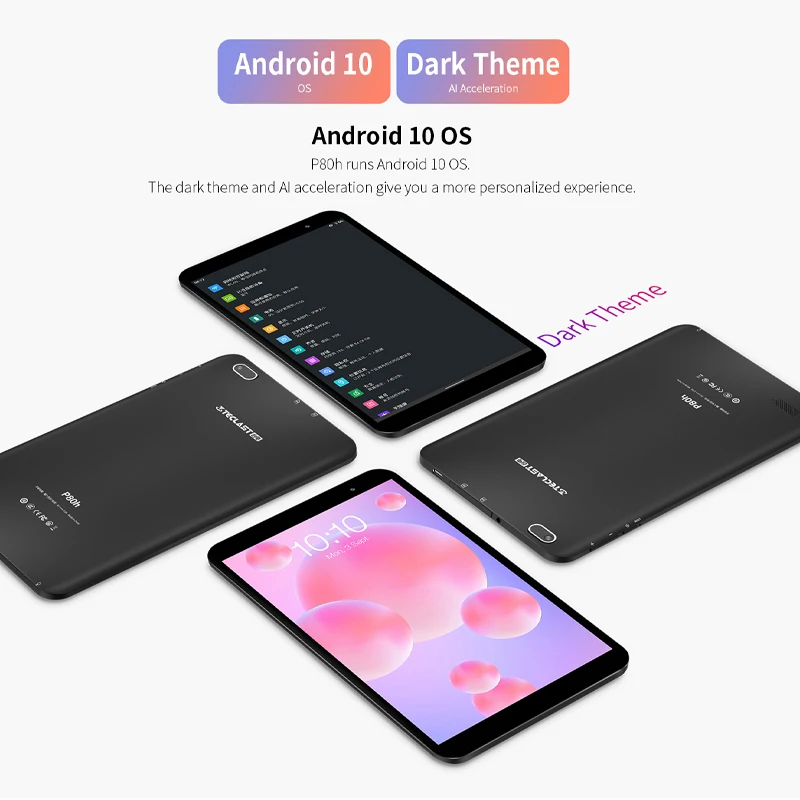 Teclast P80h планшет с 8-дюймовым дисплеем четырёхъядерным процессором SC7731E ОЗУ 2 Гб ПЗУ