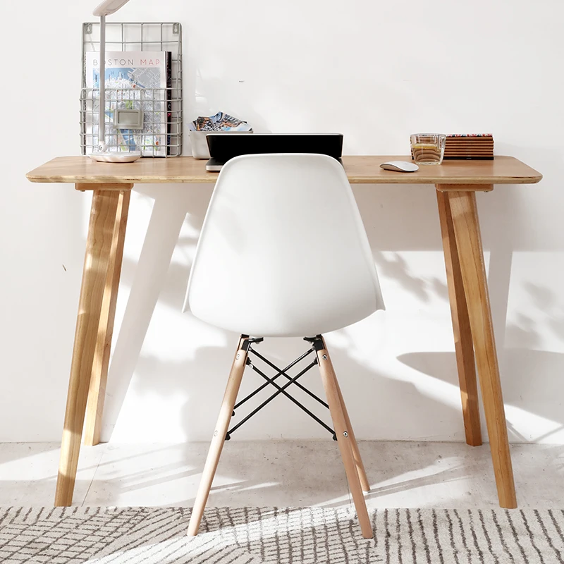 Desk Solid Wood Simple Computer Desktop Home Nordic Modern Bedroom Study | Мебель