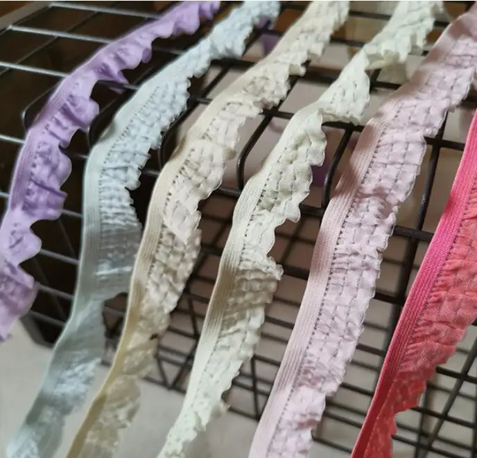 Эластичная плиссированная лента для шитья одежды 1 м | Дом и сад