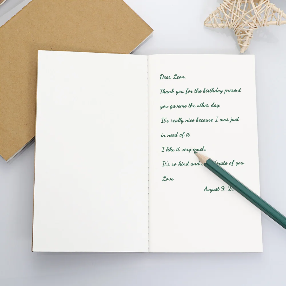 

YeahiBaby 12Pcs Kraft Paper Notebook Blank Travel Journal Notebook for Writing Drawing