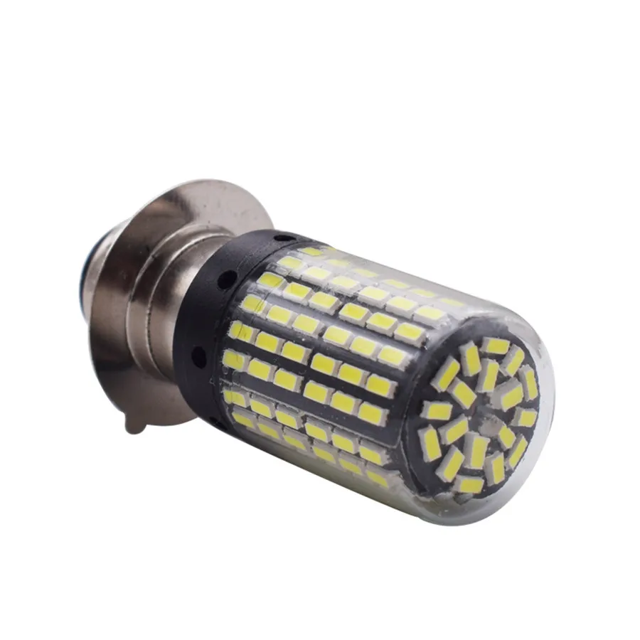 144LED H6M P15D 100W 6000K 1200lm мотоциклетные лампы фар дальнего и ближнего света для Yamaha Raptor