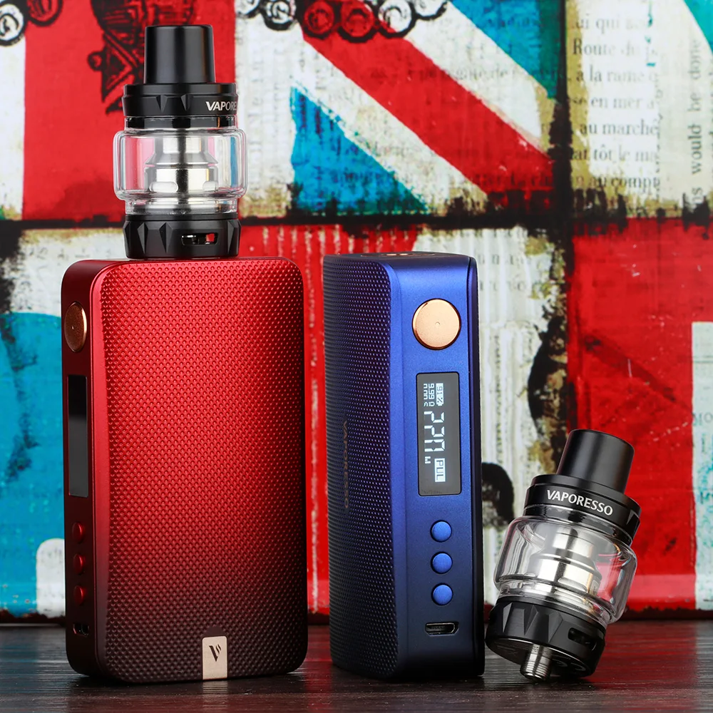 Обновленная версия! 220 Вт Vaporesso GEN TC комплект с 8 мл SKRR-S и GEN Mod VS Vaporesso Polar 220 Вт TC комплект электронной сигареты Vape