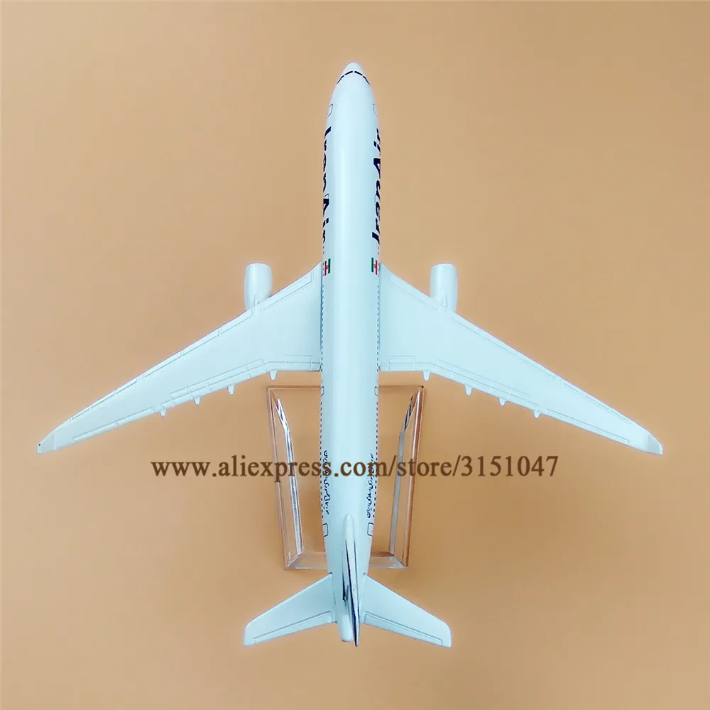 

16cm Alloy Metal Iran Air A330 Airlines Airplane Model Iran Airbus 330 Airways Plane Model Stand Aircraft Kids Gifts