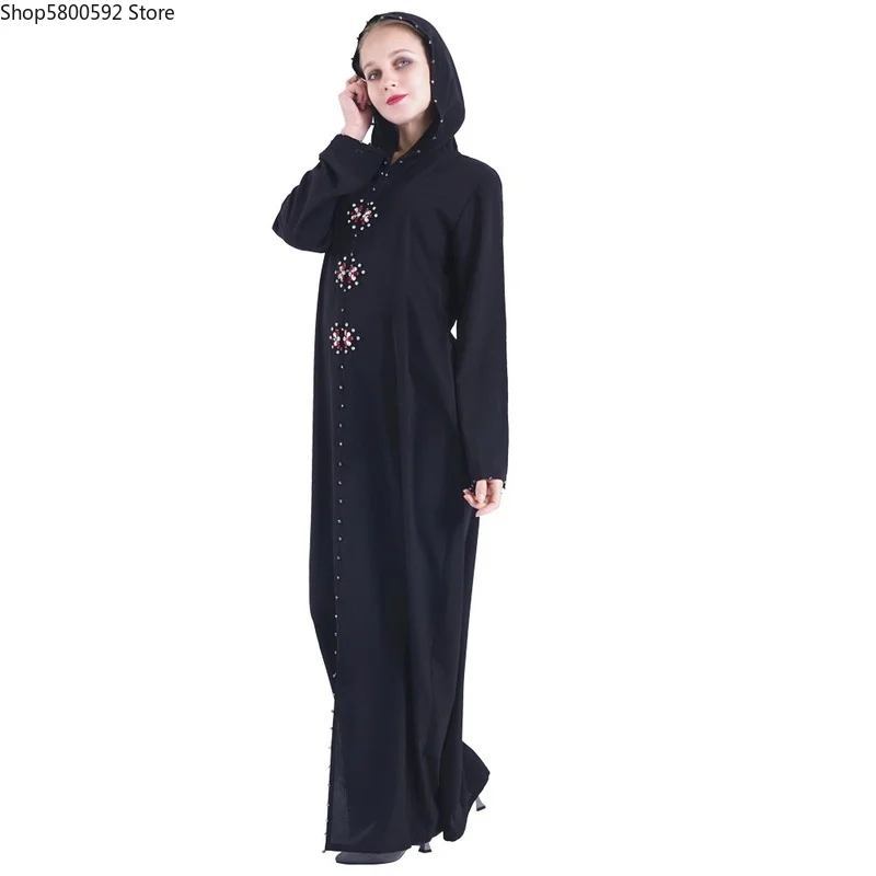 

Abayas For Women Ramadan Caftan Marocain Kaftan Dubai Abaya Hijab Muslim Dress Turkey Robe Musulman Oman Prayer Islamic Clothing
