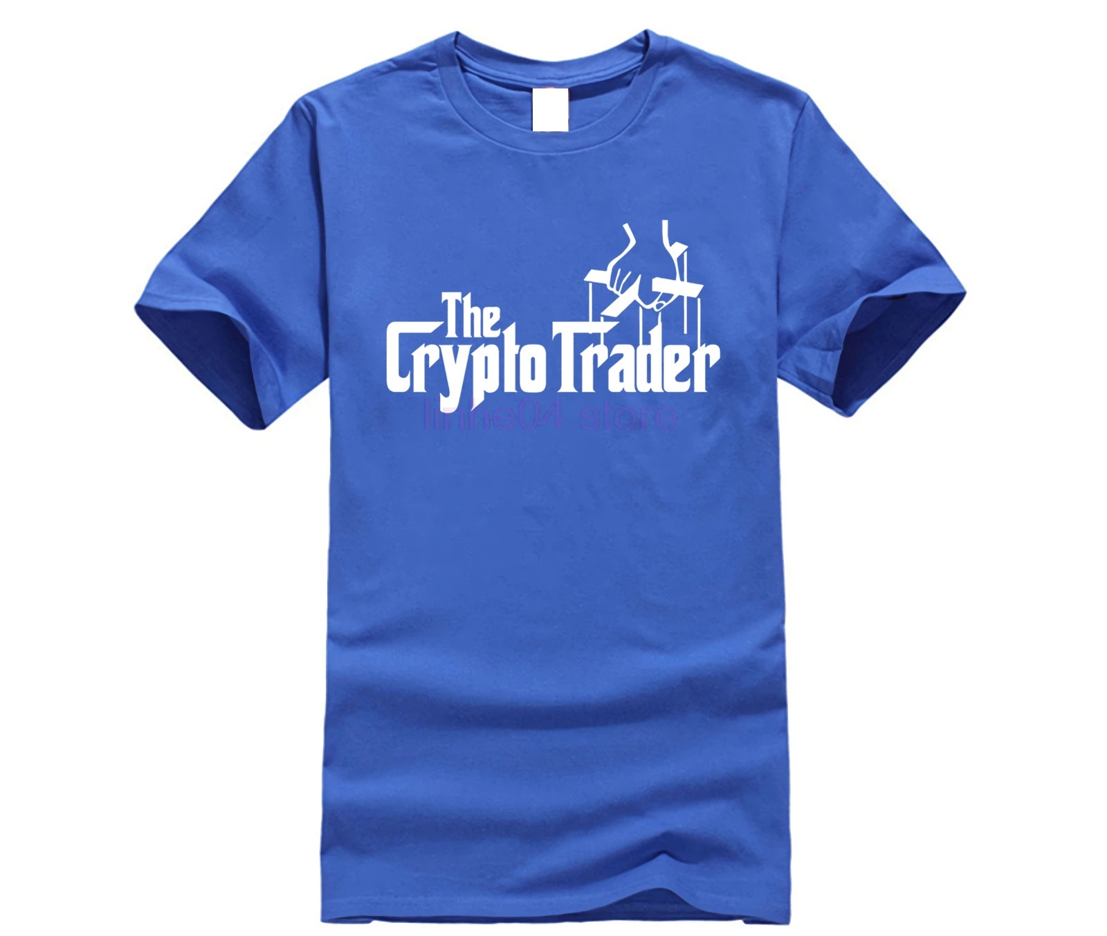 2019 летняя модная футболка с короткими рукавами Crypto Trader-Футболка-Godfather