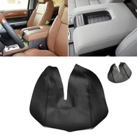 soft leather armrest cover for toyota tundra 2014 2015 2016 2017 2018 2019 center console lid armrest box bench seat cover trim