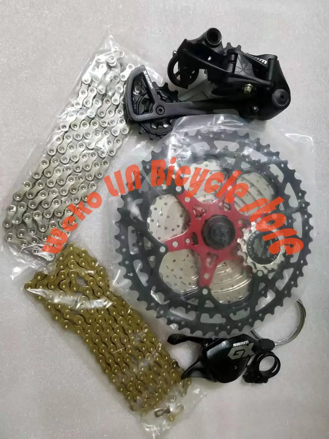 GX eagle groupset 12S задний переключатель+ искусный касссетт 11-50T+ YBN цепи 126 звеньев