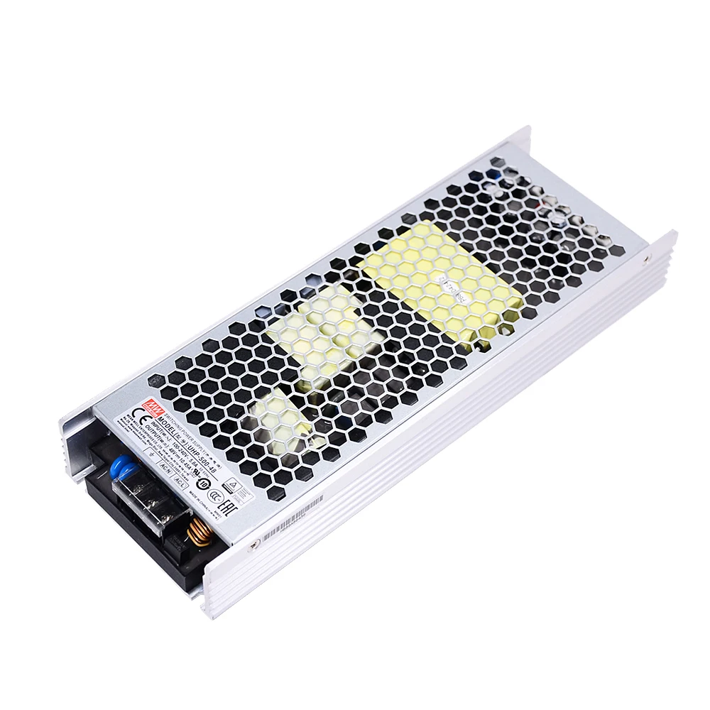 Оригинал Mean Well UHP 500R 48 meanwell V/10.45A безвентиляторный дизайн 501W тонкий тип с PFC