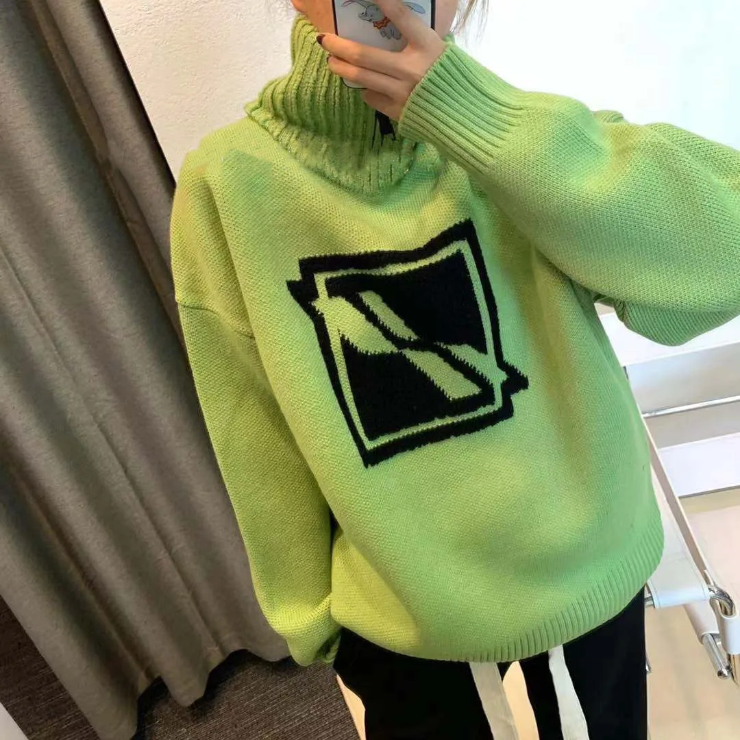 

Свитер женский на молнии с высоким воротником, на осень и зиму