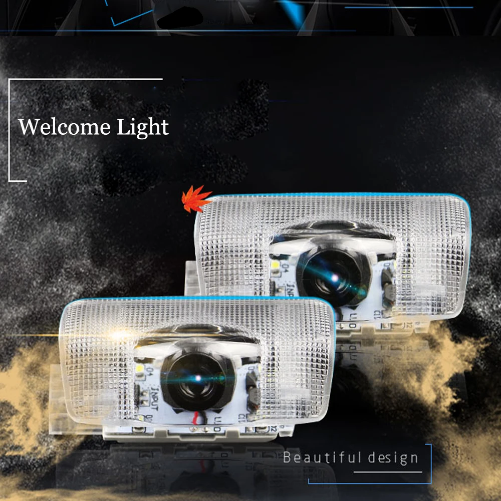 2 шт./лот LED машинные дверные лого свет для INFINITI логотип проектора Добро
