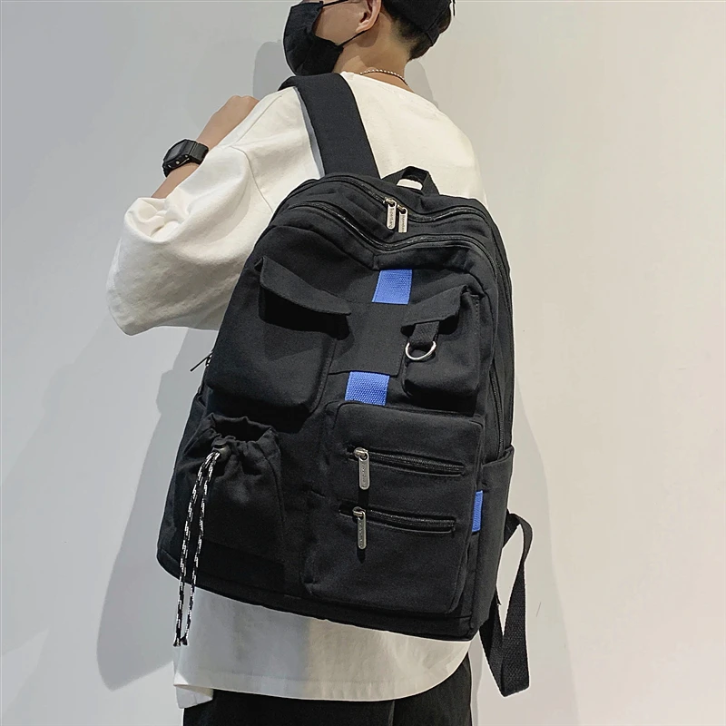 

BB216 Men's and women's large-capacity rucksack fashion trend personality backpack