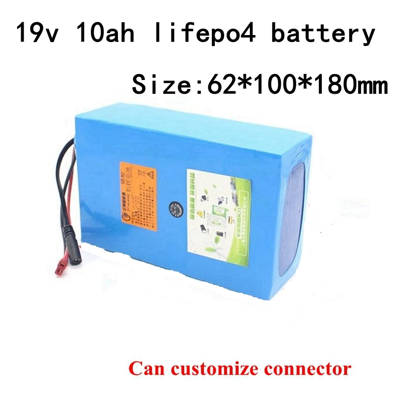 Lifepo4 19v 10ah литиевый аккумулятор с системой управления 6s для резервного питания