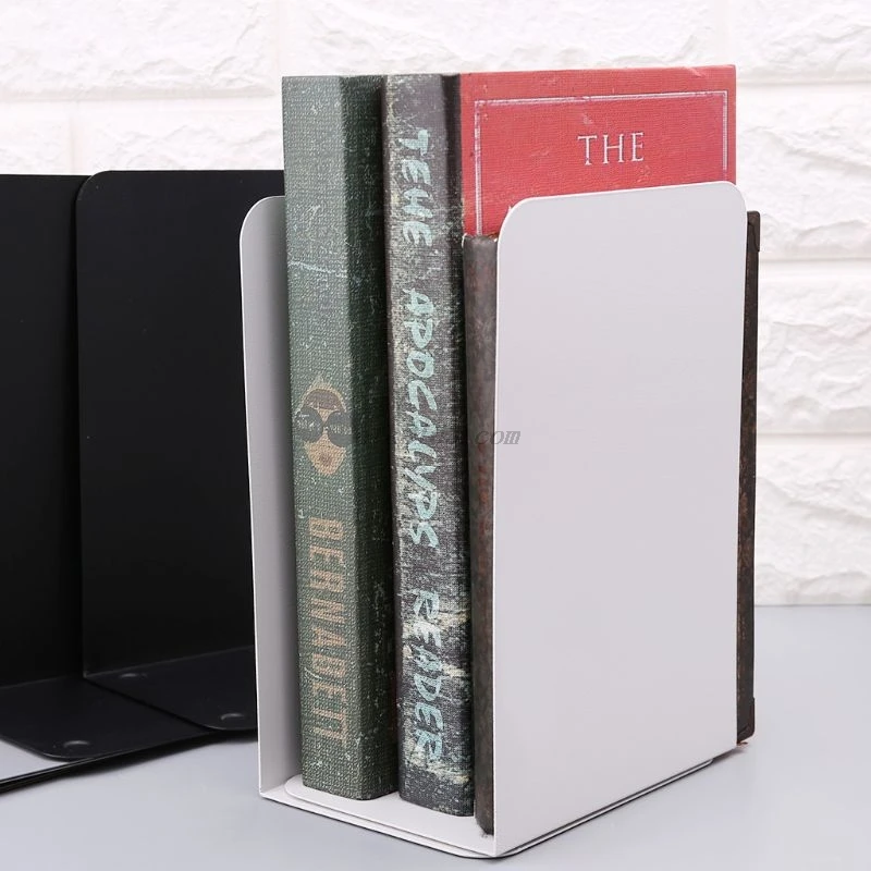 1 пара металлические органайзеры для книг|Подставка книг| |