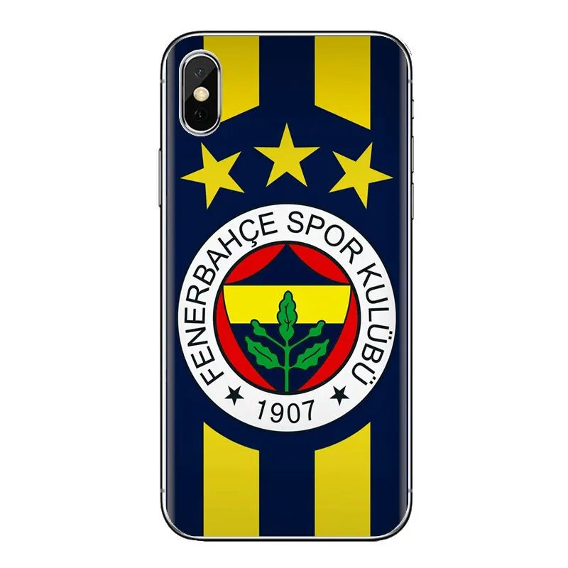 For Samsung Galaxy J1 J2 J3 J4 J5 J6 J7 J8 Plus 2018 Prime 2015 2016 2017 Transparent Soft Cover Bag Fenerbahce sk football logo |