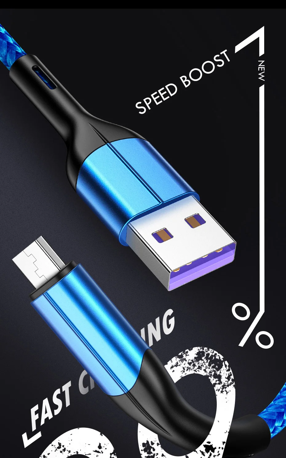 H& A 3A Micro USB кабель для быстрой зарядки Micro usb шнур для samsung S7 Xiaomi Redmi Note 5 Pro Android телефон кабель Micro usb зарядное устройство