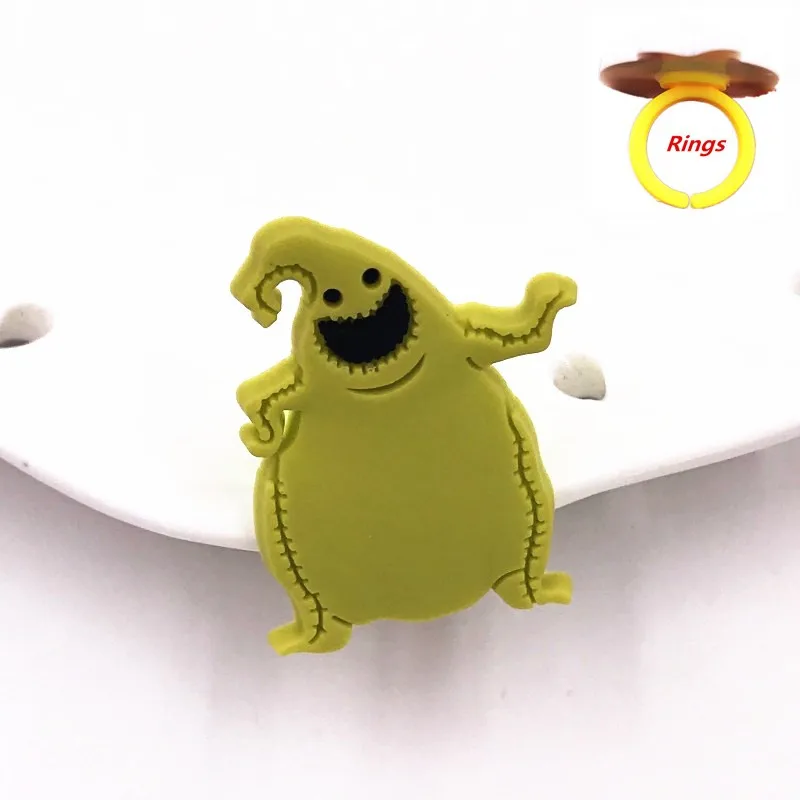 10 шт. оптовая продажа смешанный Хэллоуин значок Мягкий Новый дизайн ПВХ мягкие