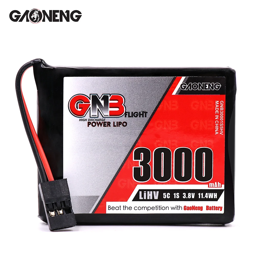 2 шт. аккумулятор GAONENG GNB 1S 3000 мА/ч 3 8 V HV 5C литий-полимерный для SANWA MT44 пульт
