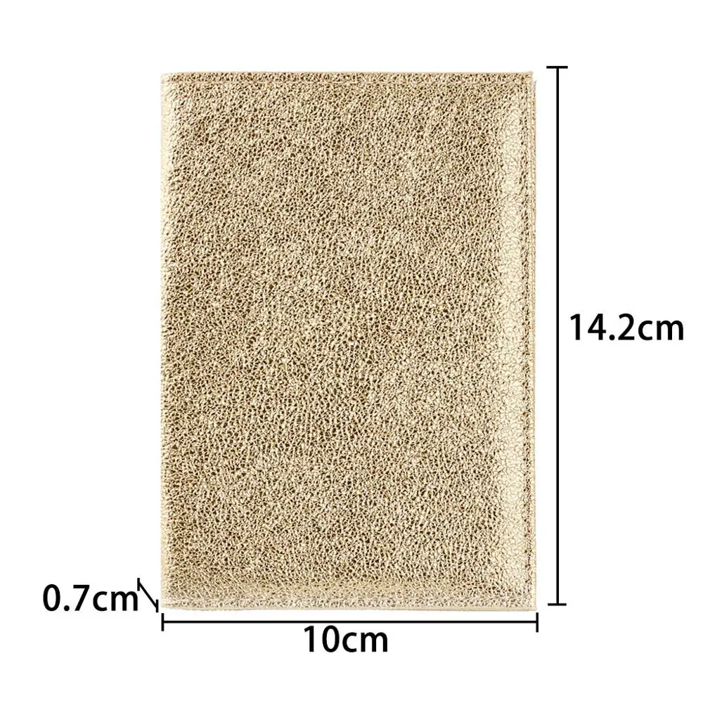 Яркий держатель для паспорта мягкая полиуретановая папка Обложка карт сумка