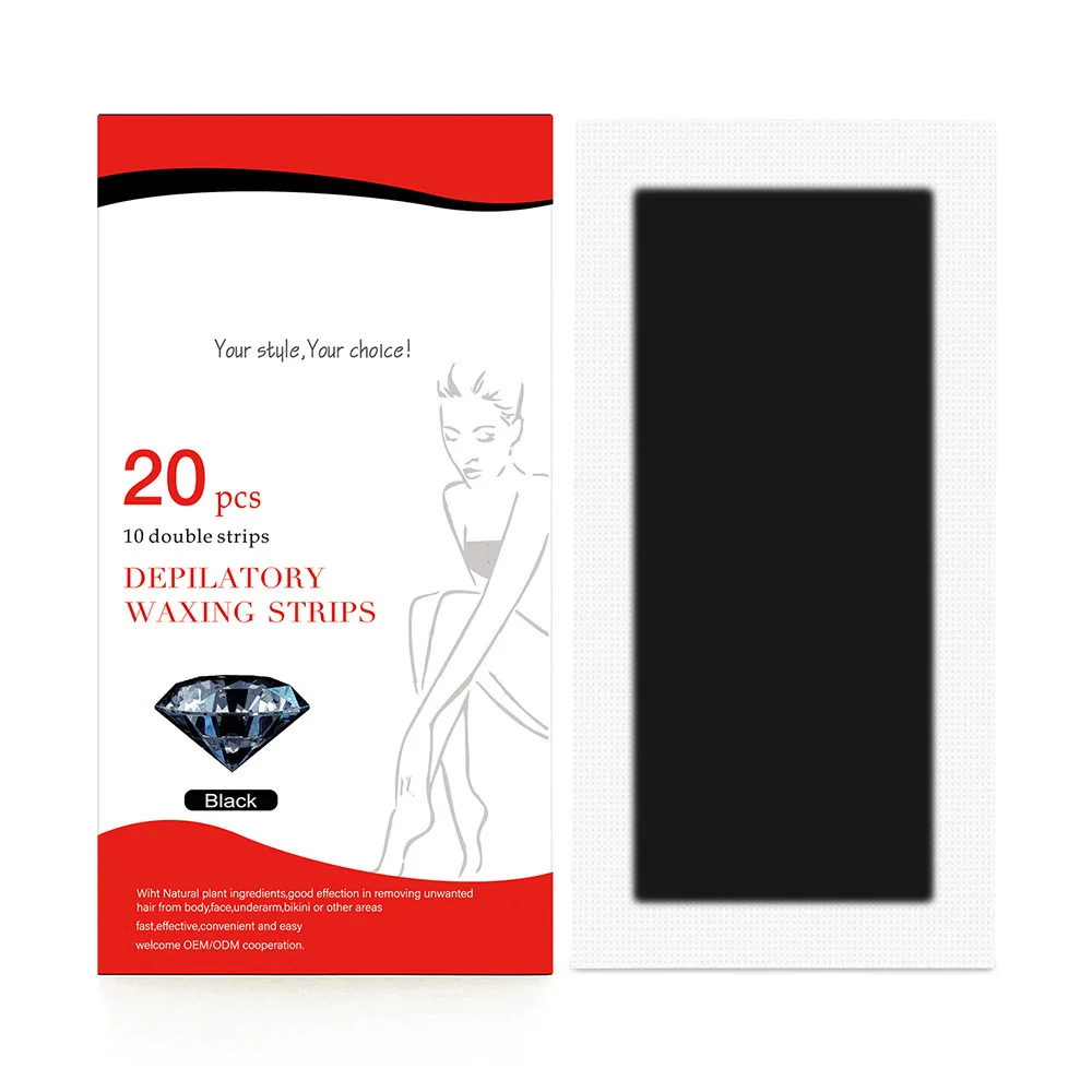 Новая прочная восковая полоска одноразовые двухслойные нетканые восковые