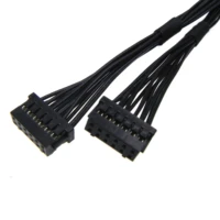 30cm 26awg df11 series 12 position df11 12ds 2c housing connector black 0 079 2 00mm 2mm 2 0mm pitch electrical wire harness