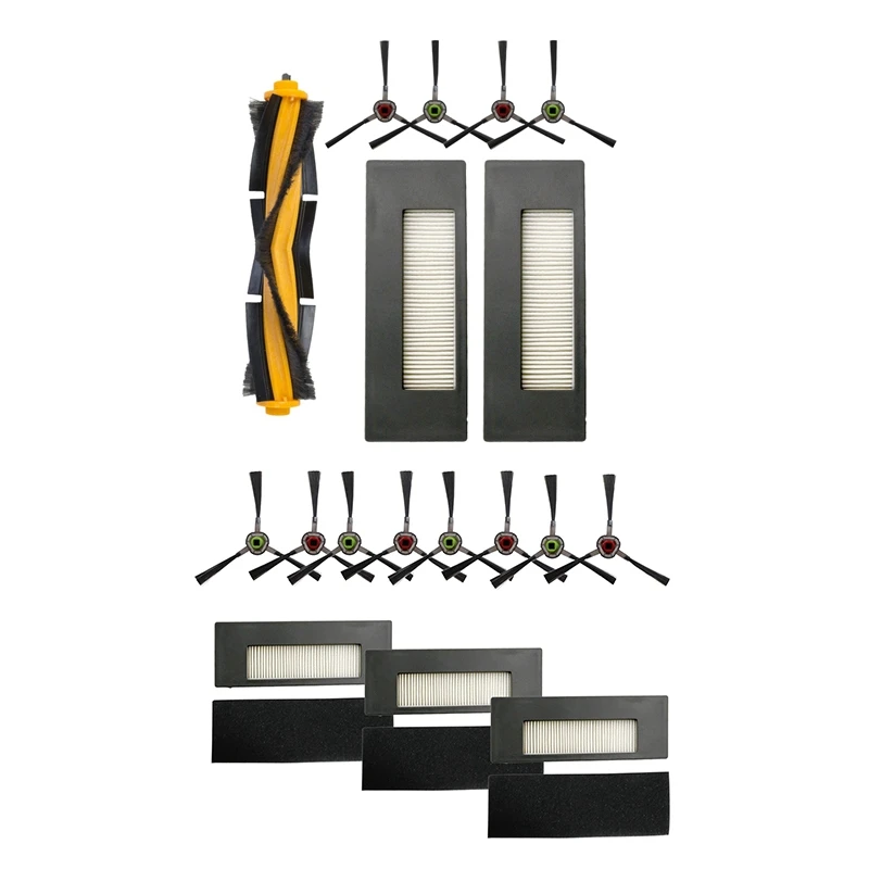 

Топ!-2 набора сменных вакуумных фильтров Для Ecovacs Deebot DE55 DE53 DE6G, 1 набор 11 шт. и 1 набор 7 шт.