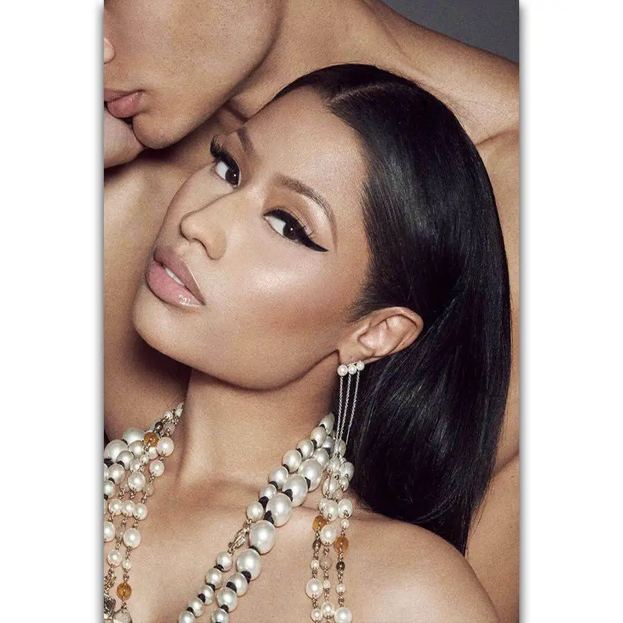 Nicki Minaj хип-хоп рэп музыка ПЕВЕЦ рэпер звезда Шелковый постер наклейка на стену