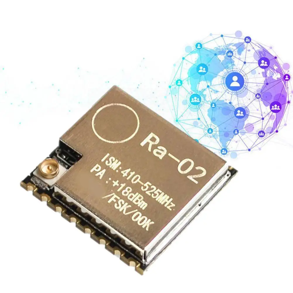 

For LoRa Ra-02 Module SX1278 433M Wireless Support For LoRa GMSK And OOK FSK GFSK Modes Modulation MSK T3T7