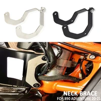 new motorcycle neck brace headlight reinforcement bracket set for 890 adventure 890 adv 2020 2021