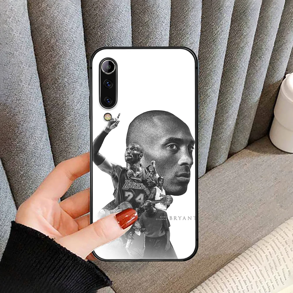 

24 Basketball Kobe Bryant Phone Case cover For XIAOMI redmi note K 4 5 6 7 8 9 10 20 30 3 A X Pro ultra black Etui silicone