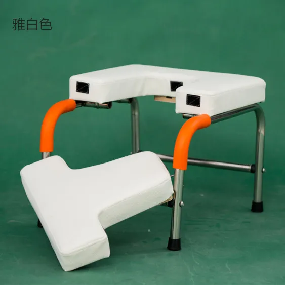 Inversion Йога из нержавеющей стали перевернутый стул оборудование для тренажерного зала фитнеса антигравитационный строительный тренажер Подставка для рук - Цвет: Светло-зеленый