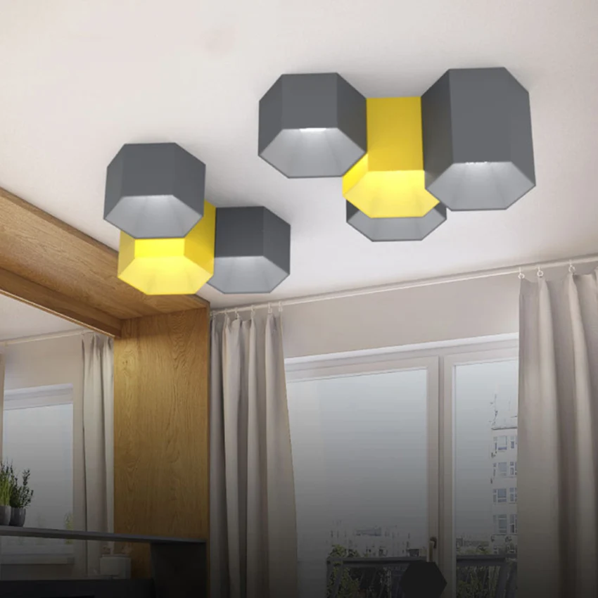 Скандинавский минималистичный дизайн лампа для потолка современные потолочные