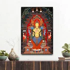 Домашний декор плакат в скандинавском стиле с принтами Sakyamuni и Arhat Thangka Тибет буддизм Будда Картина на холсте настенная художественная Модульная картина